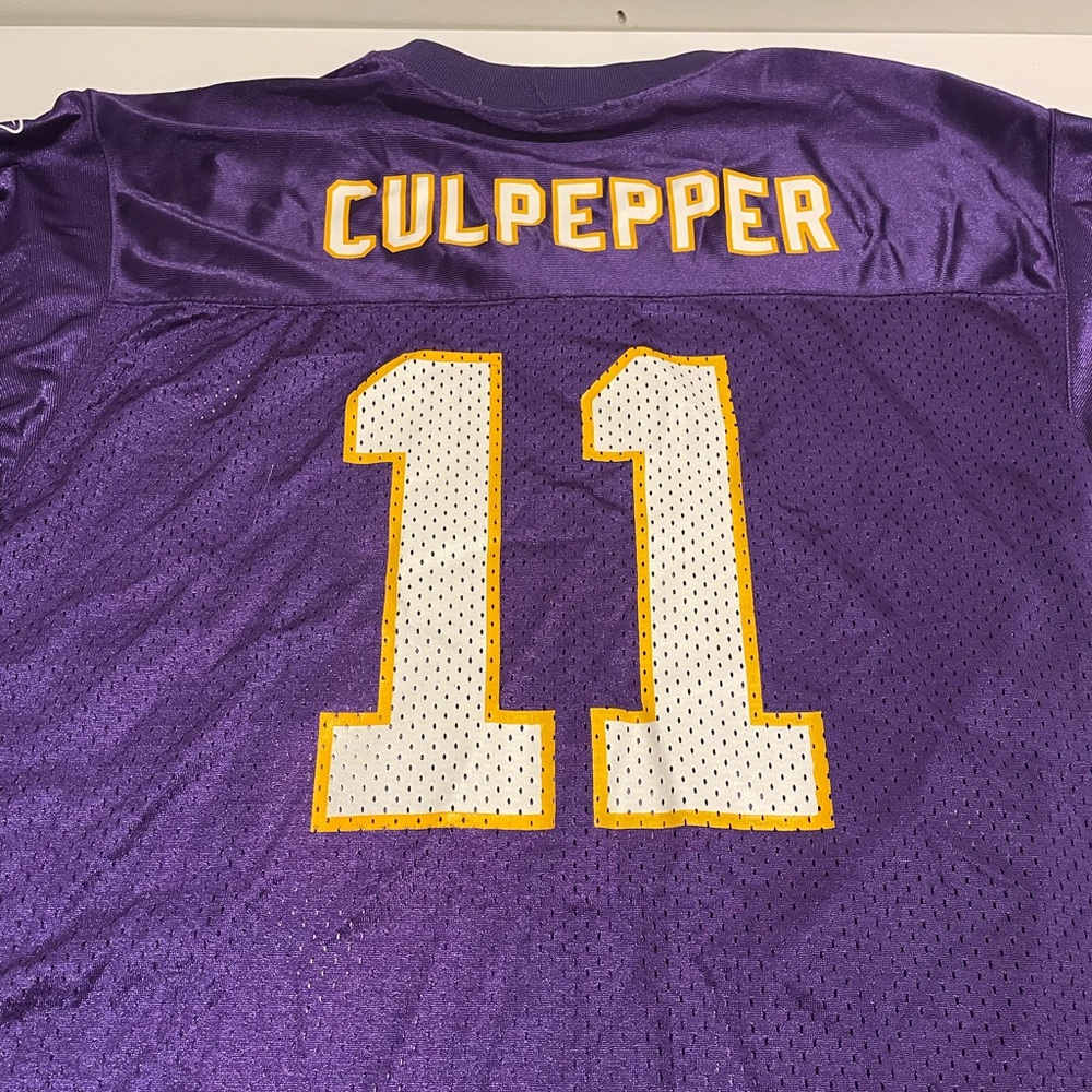 NFL Brand Minnesota Vikings Daunte Culpepper Jersey Size Youth XL 18-20